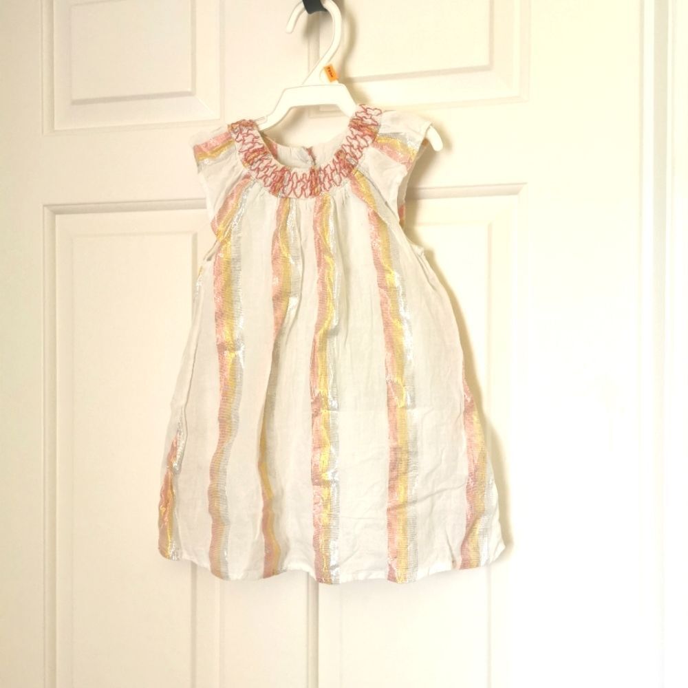 2/$30 Daisy Fuentes striped dress size 24 m